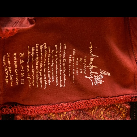 NWOT Small Free People Bandeau bra - Picture 4 of 4